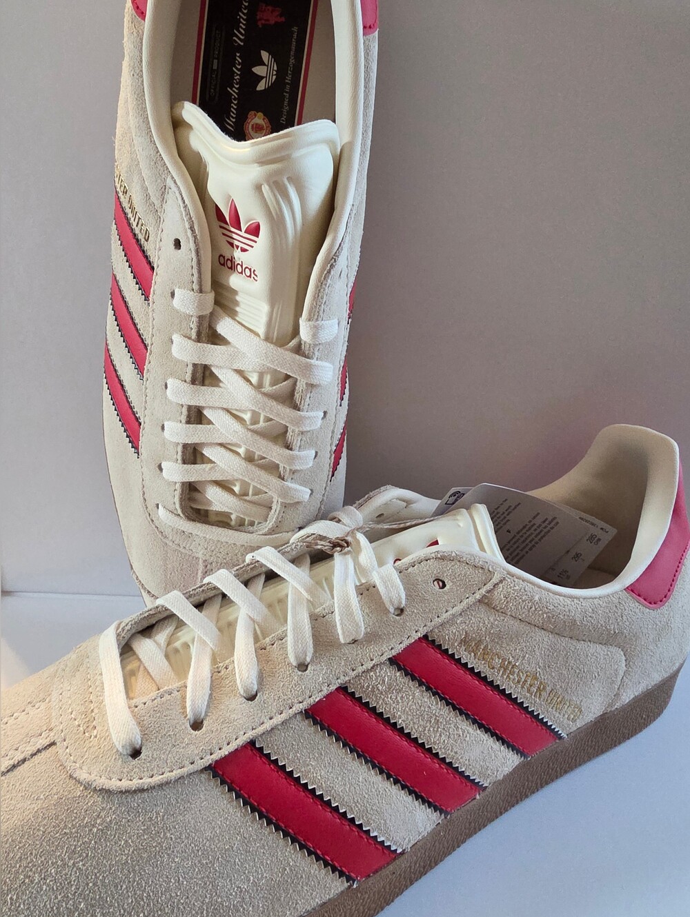 Adidas Gazelle Terrace x Manchester United Men’s Size11.5 New With Box